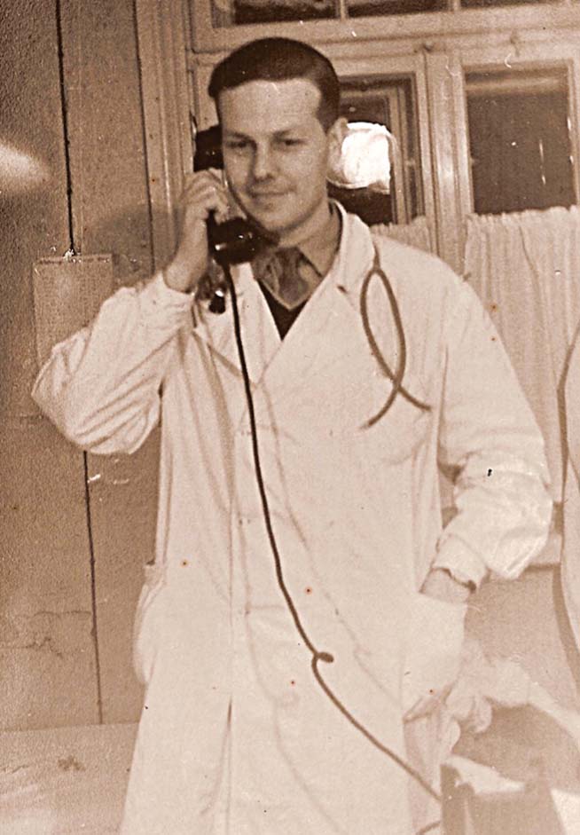 Uzsākot ārsta darba gaitas, 1961. gads