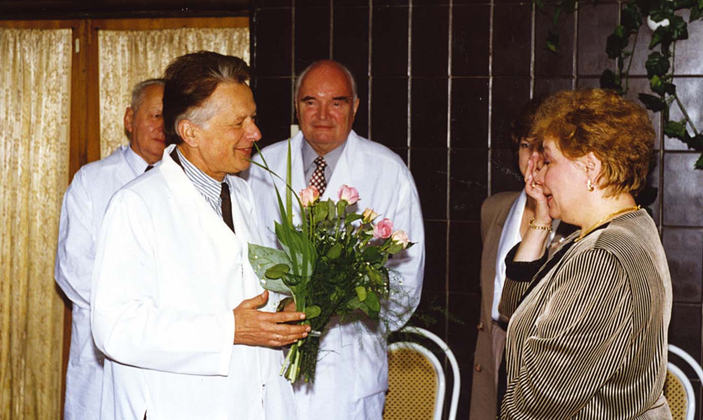 50 gadu jubilejā laba vēlējumi no brīnišķīga cilvēka un autoritātes – profesora Ilmāra Lazovska
