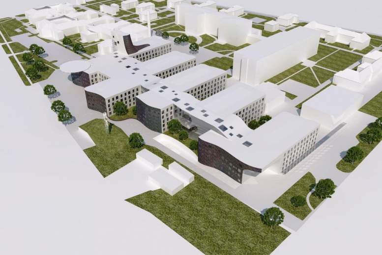 Prezentē Stradiņa slimnīcas jaunās ēkas skici