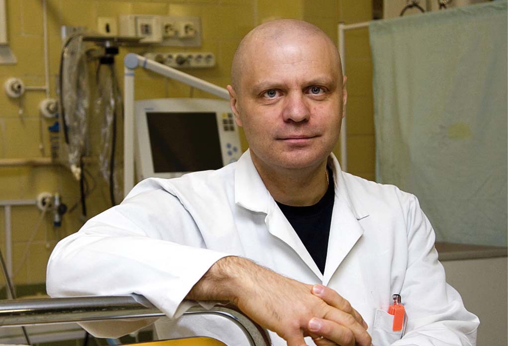 Viktors Trendeckis, Rīgas 1. slimnīcas Reanimācijas nodaļas vadītājs