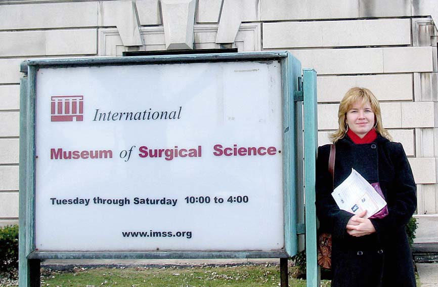 ažas nedēļas brīvsolī – Čikāgā Ķirurģijas zinātnes muzejs.