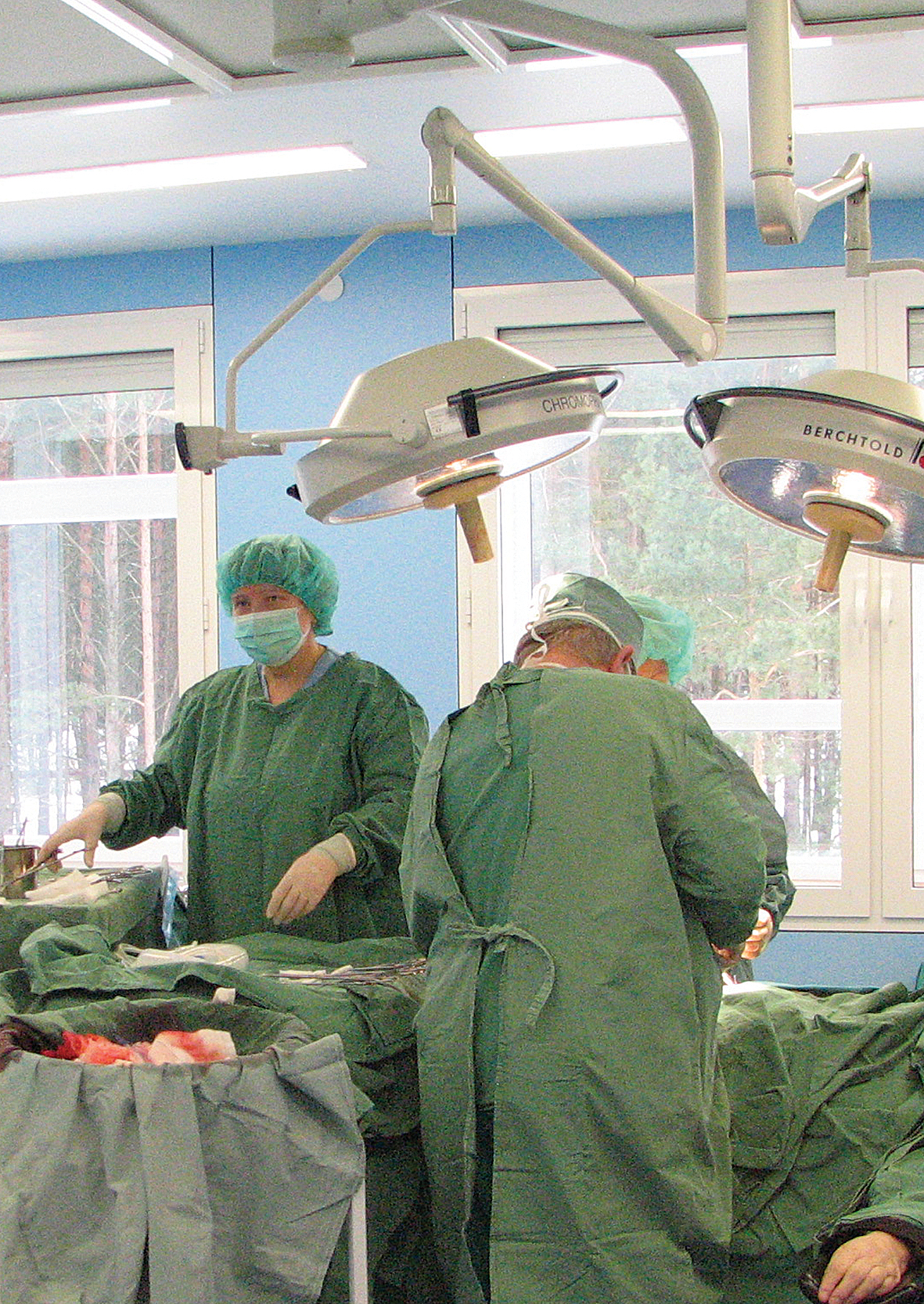 Operāciju blokā – 10 operāciju zāles, ik dienu tiek veiktas 15–16 plāna operācijas