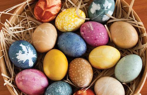 Kādas olas ēst Lieldienās?