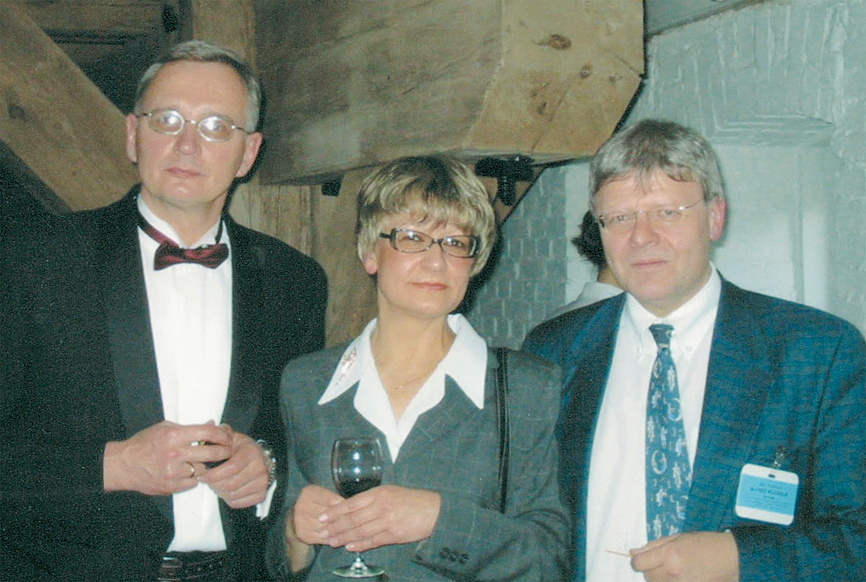 Baltijas Ķirurgu asociācijas prezidenta amatā, organizējot kongresu Liepājā. No kreisās: Viesturs Rozītis, LRS anestezioloģe Ināra Kāne, profesors Alfrēds Holzgrēve