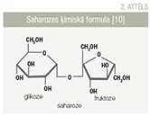Saharozes ķīmiskā formula [10]