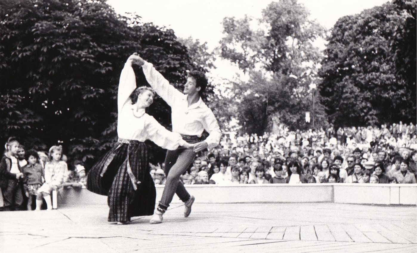 Solo deja “Zemgale” ar Agri Daņiļeviču, 1987. gads.