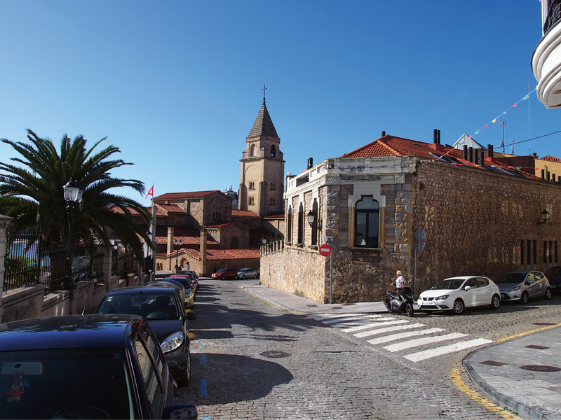 Hihonas (Gijón) ieliņas vecpilsētas rajonā Cimadevilla