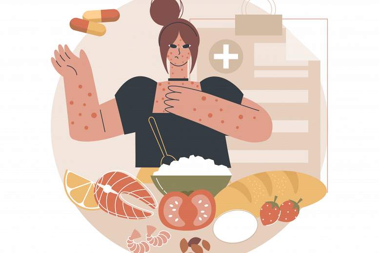 Pārtikas alerģija un āda. Kāda ir saikne un kādi ir risinājumi?