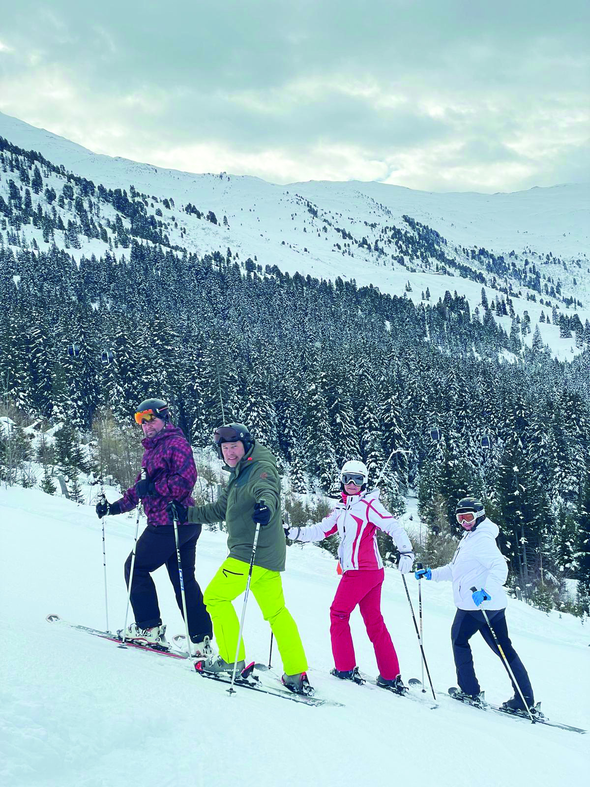 Ziema Itālijas kalnos, 2025. gads