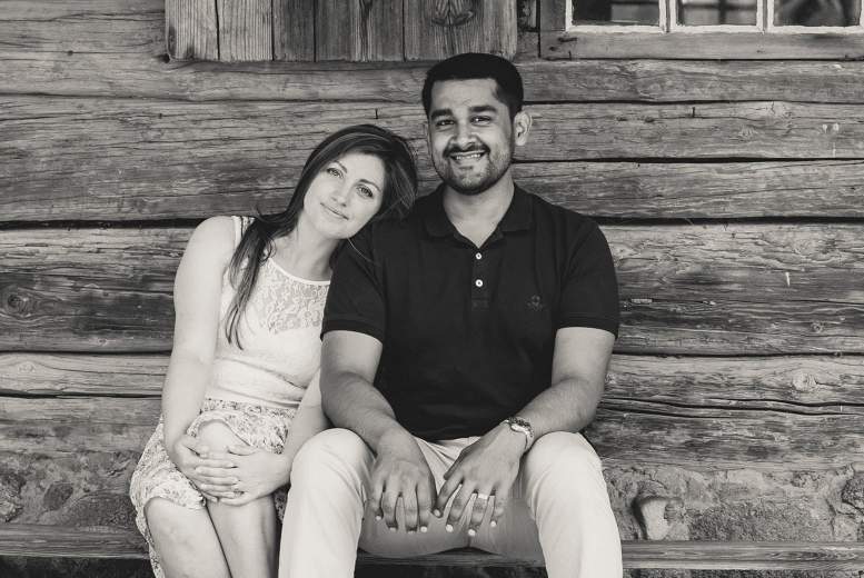 Kristīne un Suradžs Munasinghes: “Latvija ir mūsu mājas, te tuvākie, mūsu karjera un sapņi. Foto no mūsu divu gadu kāzu jubilejas”