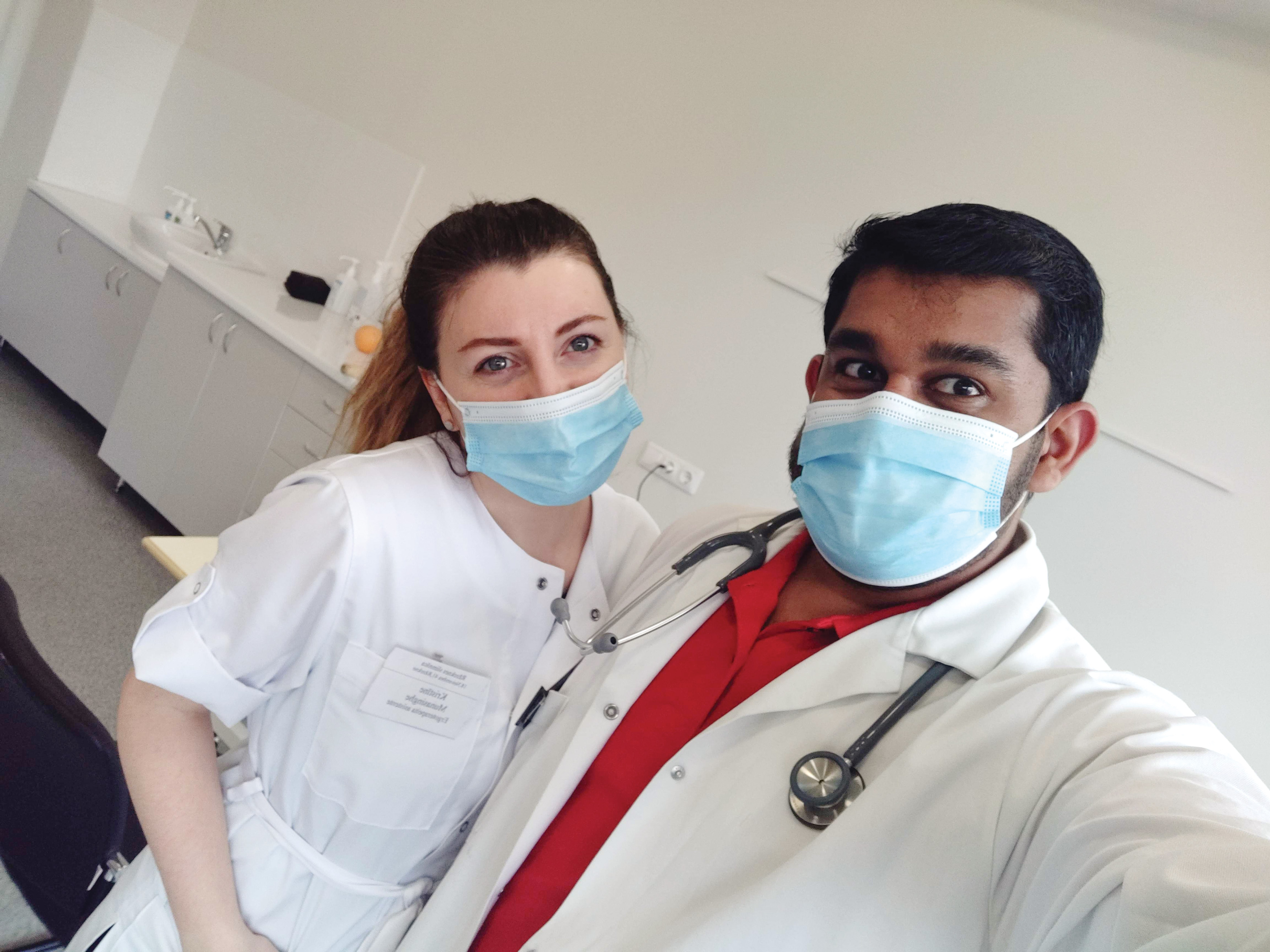 Rēzeknes slimnīcā. “Cilvēki Latgalē ir viesmīlīgi, kolēģi atbalstoši”