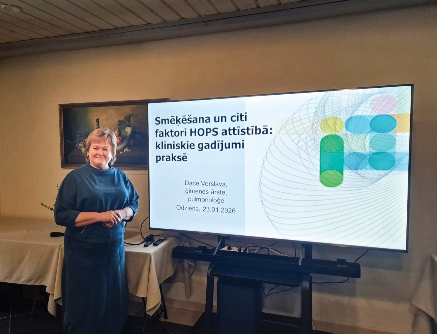 Lasot lekciju kolēģēm