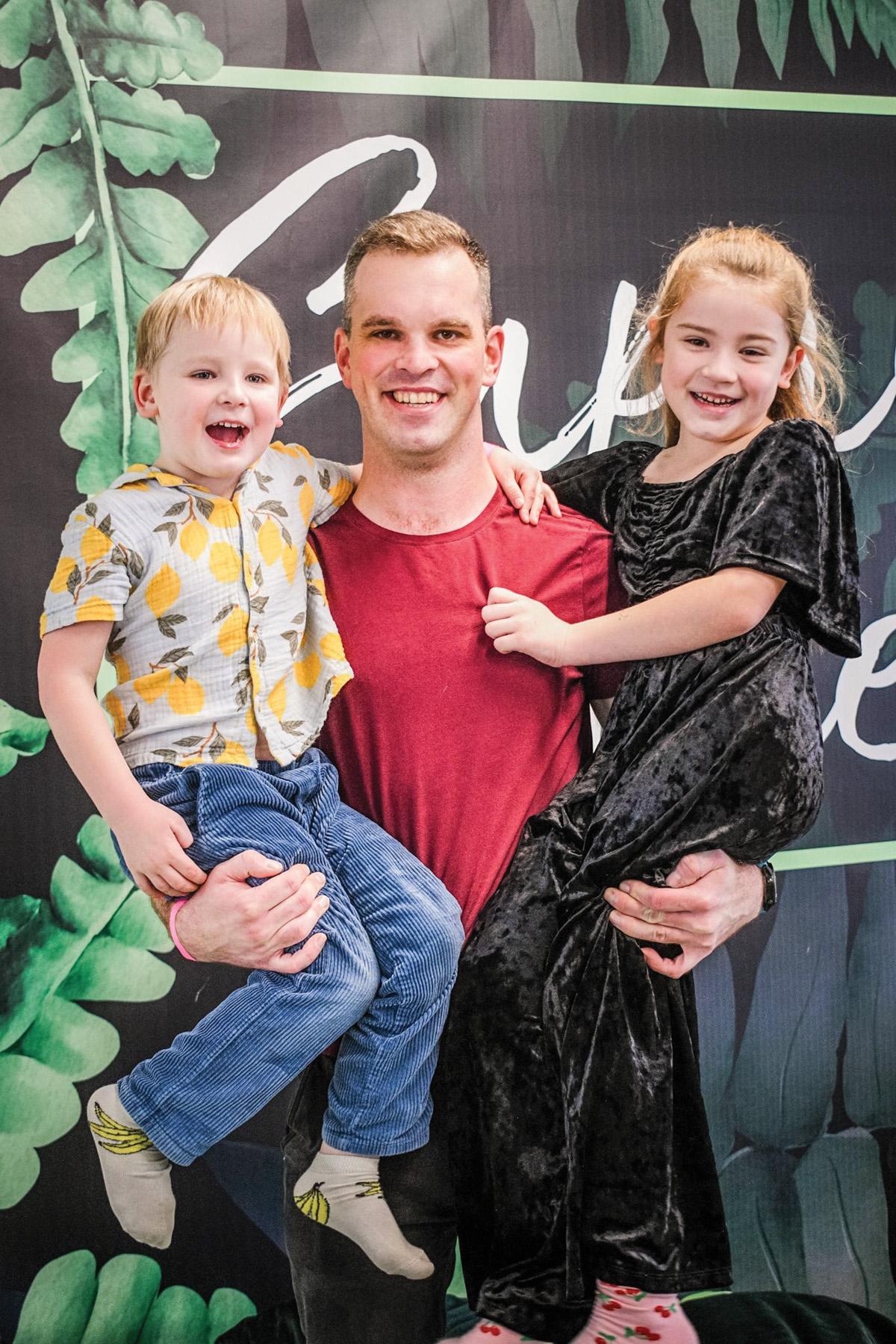 Tēta prieks. Keita un Vestards