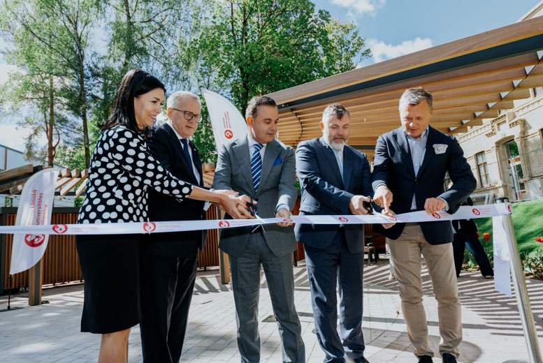 Bērnu slimnīcā pabeigta būvniecība un renovācija vairākos infrastruktūras objektos